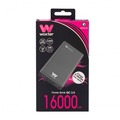 Powerbank 16000mAh Woxter QC 16000 Black