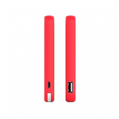 Powerbank Energy System 5000 mAh with Red Integrated Cable