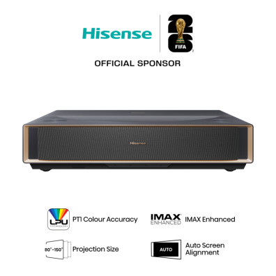 Hispanic PT1 Trichroma 4K Laser Smart TV Projector from Ultracorto