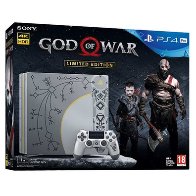 PS4 PRO 1TB LIMITED EDITION + GOD OF War