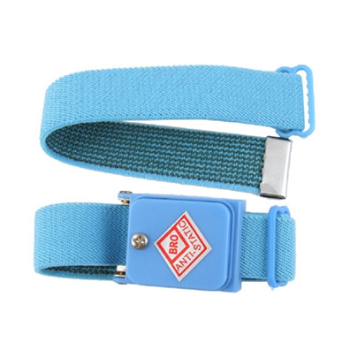 Adjustable antistatic wrist strap