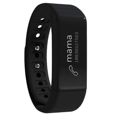 Leotec Fitness Touch Submersible Black Bracelet