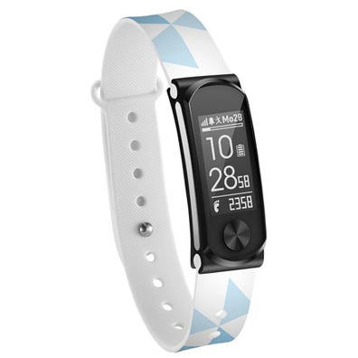 Bracelet Leotec Smartband Cool HR Cloth White