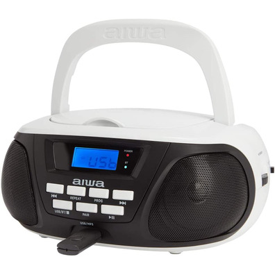 Radio CD Aiwa Boombox BBTU-300BW Black