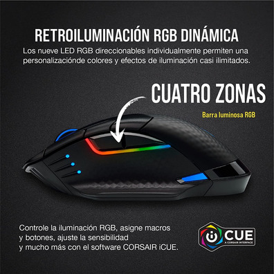 Corsair Dark Core RGB RF Wireless + Bluetooth Optical 18000DPI