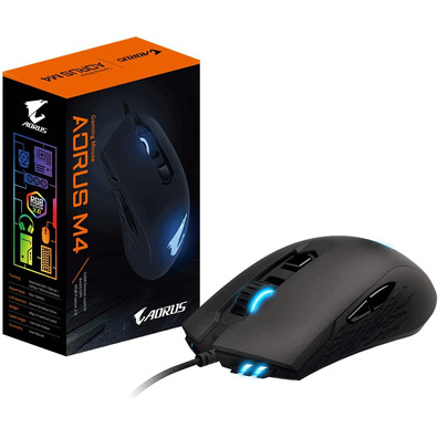 Mouse Gaming Gigabyte Aorus M4 6400 DPI RGB