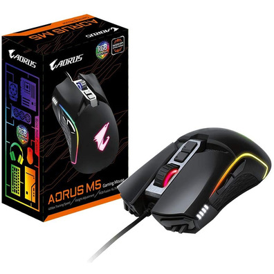 Mouse Gaming Gigabyte Aorus M5