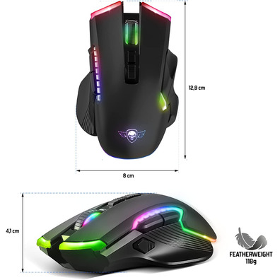 Mouse Gaming Wireless Spirit of Gamer Elite M70 4800 DPI