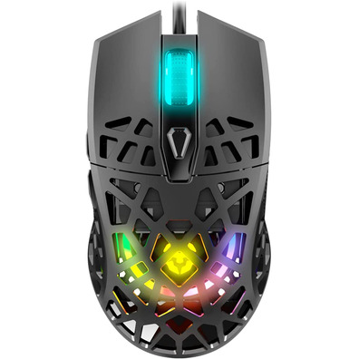 Mouse Gaming Krom Kaiyu RGB Black