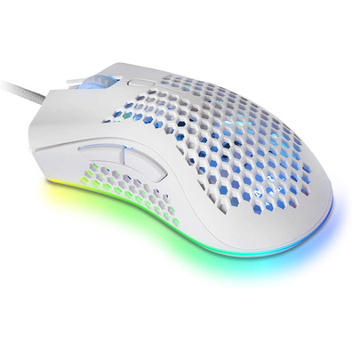 Mouse Gaming Mars Gaming MMEX 32000 DPI Blanco