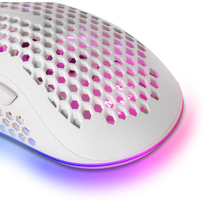 Mouse Gaming Mars Gaming MMEX 32000 DPI Blanco