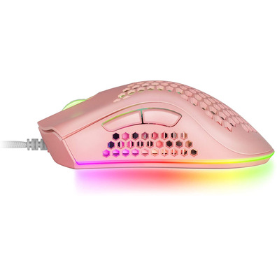 Mouse Gaming Mars Gaming MMEX 32000 DPI Pink