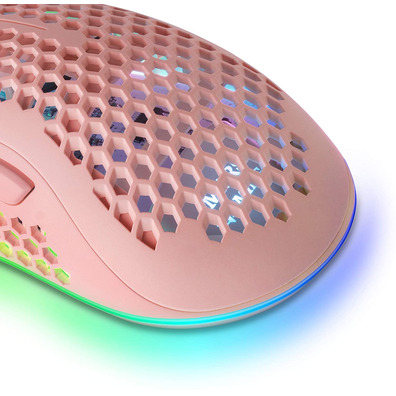 Mouse Gaming Mars Gaming MMEX 32000 DPI Pink