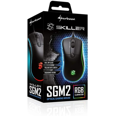 Mouse Gaming Sharkoon Skiller SGM2 Black