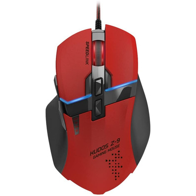 Mouse Gaming Speedlink Kudos Z-9 Red