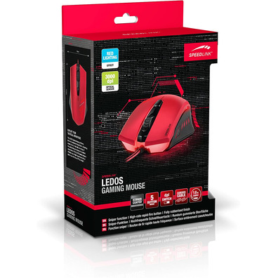 Mouse Gaming Speedlink Ledos 3000 DPI Optical