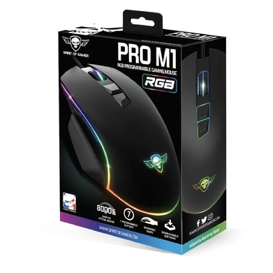 Mouse Gaming Spirit of Gamer Pro M1 8000 DPI