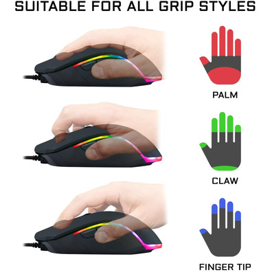 Mouse Gaming The G-Lab Kult Promethium Black