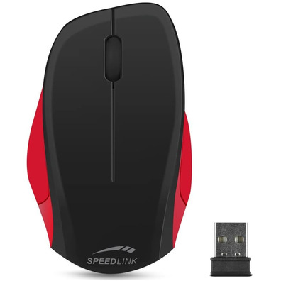 Wireless mouse LEDGY Speedlink Red