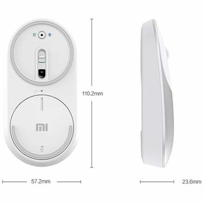 Xiaomi MI Portable Silver Wireless Mouse