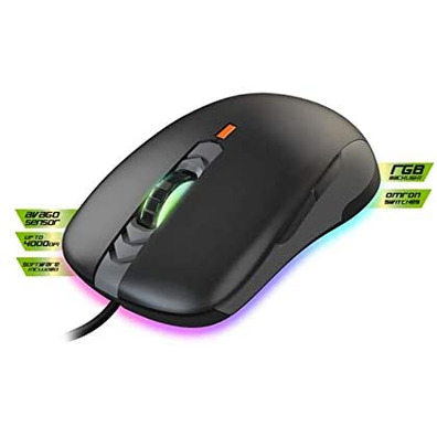 Mouse Keep Out X5Pro Gaming Black