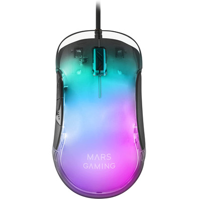 Mouse Mars Gaming MMGLOW 12800DPI Black