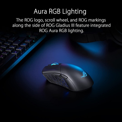 Wireless ASUS ROG Gladius III Optical Mouse