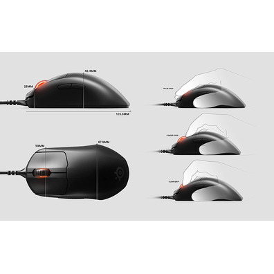 Mouse Steelseries prime + 18000 DPI