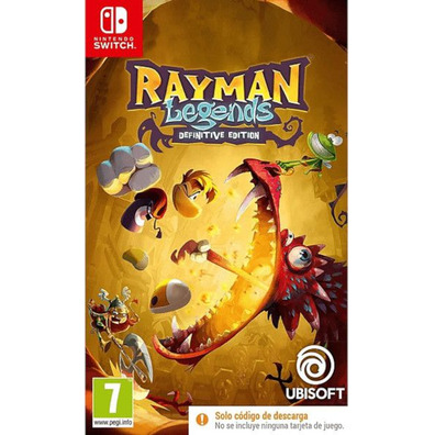 Rayman Legends: Definitive Edition (Code in a Box) Switch