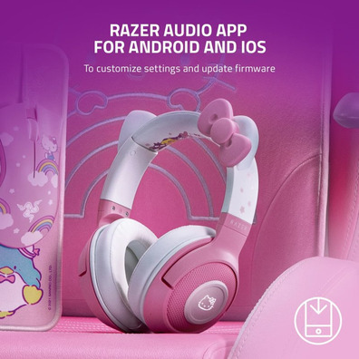 Razer Kraken Bluetooth Kitty Headphones Gaming Wireless