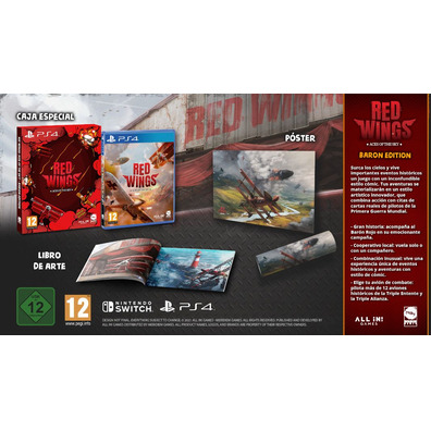 Red Wings: Aces of the Sky Baron Edition PS4