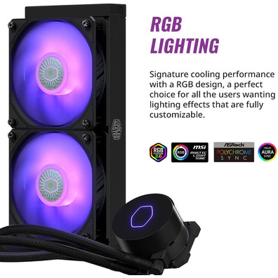 Liquid Cooler Cooler Master ML240L V2 RGB Intel/AMD