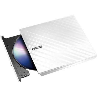 External Slim Asus SDRW-08D2S-U Lite White Rerecorder