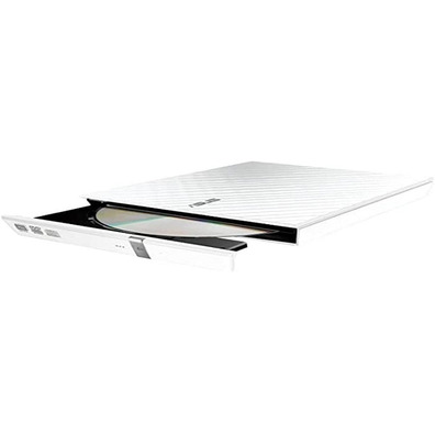 External Slim Asus SDRW-08D2S-U Lite White Rerecorder