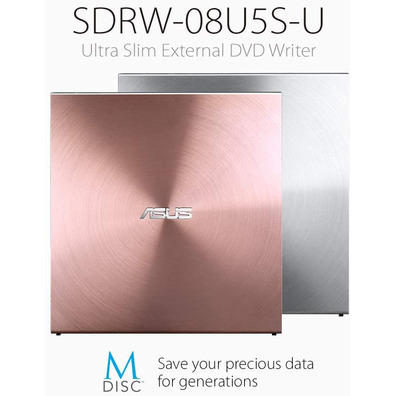 Asus SDRW-08U5S-U Ultra Slim Pink