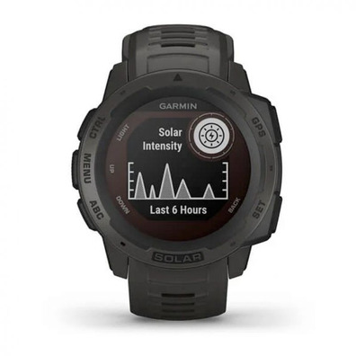 Sports Watch Garming Instinct Solar Graphite