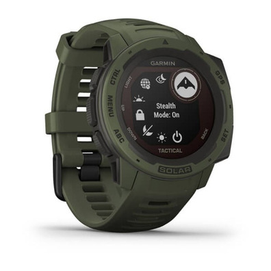 Sport Watch Garmin Instinct Solar Tactical Military Green