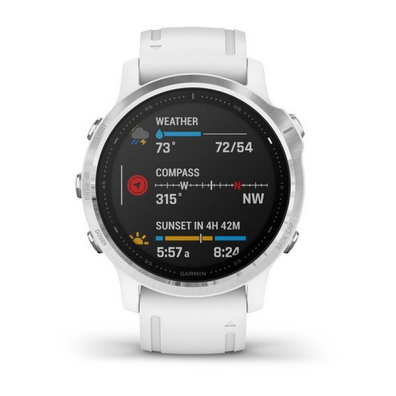 GPS Garmin Fenix 6S Silver/White Watch