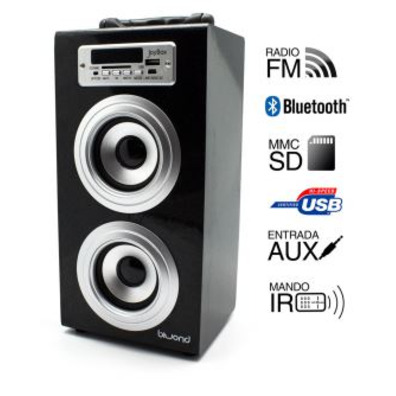 Player JoyBox Bluetooth Black Biwond
