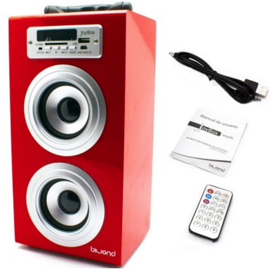 Player JoyBox Bluetooth Red Biwond