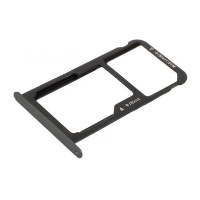 Dual SIM Card Tray for Huawei P9 Lite Black