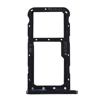 DualSIM Card Tray - Huawei P20 Lite / Nova 3E Black