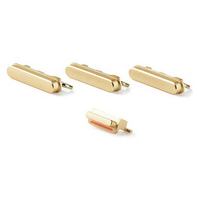Side Buttons Set - iPhone 6 Gold