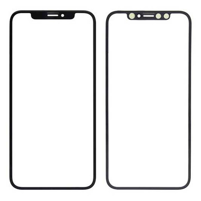 Front Glass for iPhone X - Black