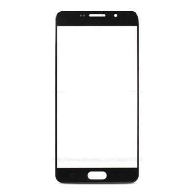 Front Glass replacement for  Samsung Galaxy A7 (2016) Black