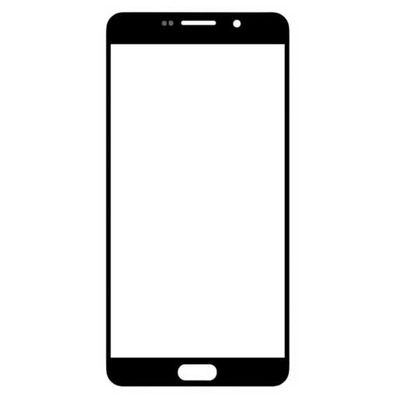 Front Glass for Samsung Galaxy A9 Black