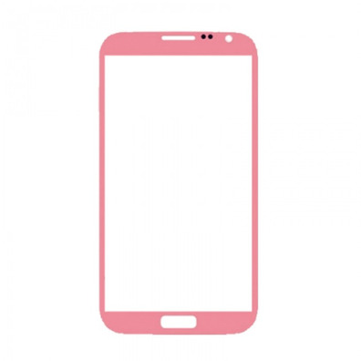 Front Glass Replacement Samsung Galaxy Note 2 Pink
