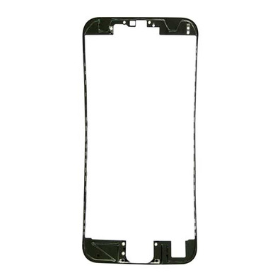 Front Frame with Hot Glue - iPhone 6S Black