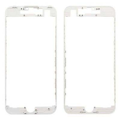Front Frame with Hot Glue for iPhone 7 Plus White