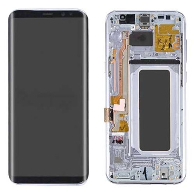 Full Front Assembly with Frame - Samsung Galaxy S8 Violet